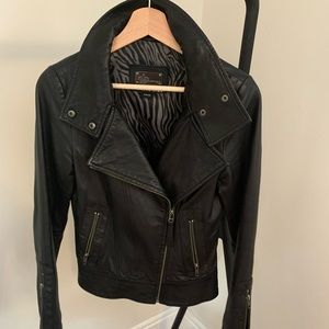 Mackage Aritzia leather jacket